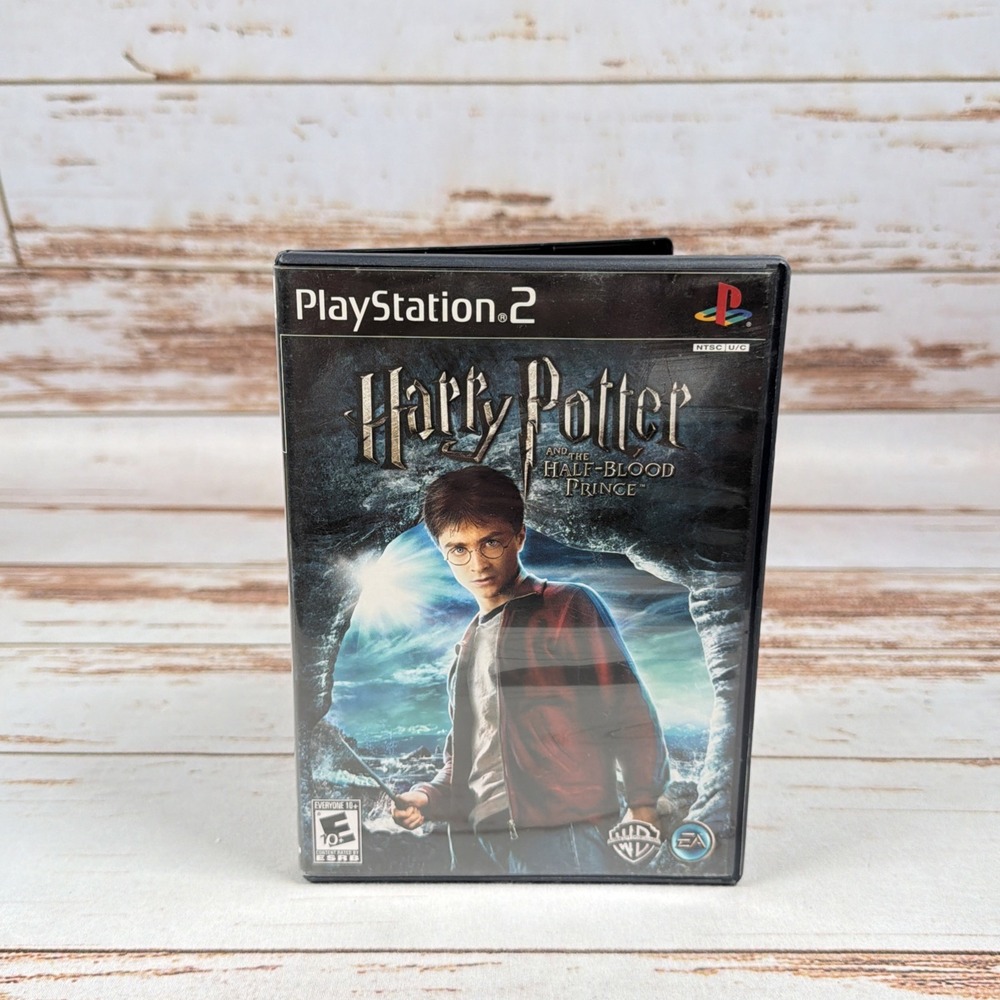 Harry Potter Half-Blood Prince PS2 EA Games Complete In Case w/ Manual Tested